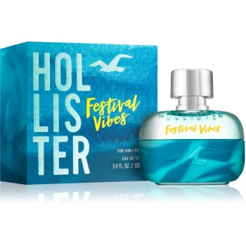 Hollister Festival Vibes for Him Eau de Toilette pentru bărbați - imagine 3